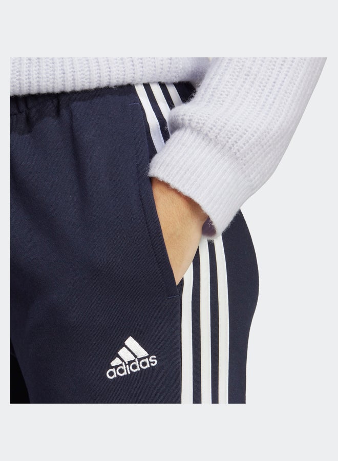 Adidas Essentials 3-Stripes French Terry Cuffed Joggers - Image 4